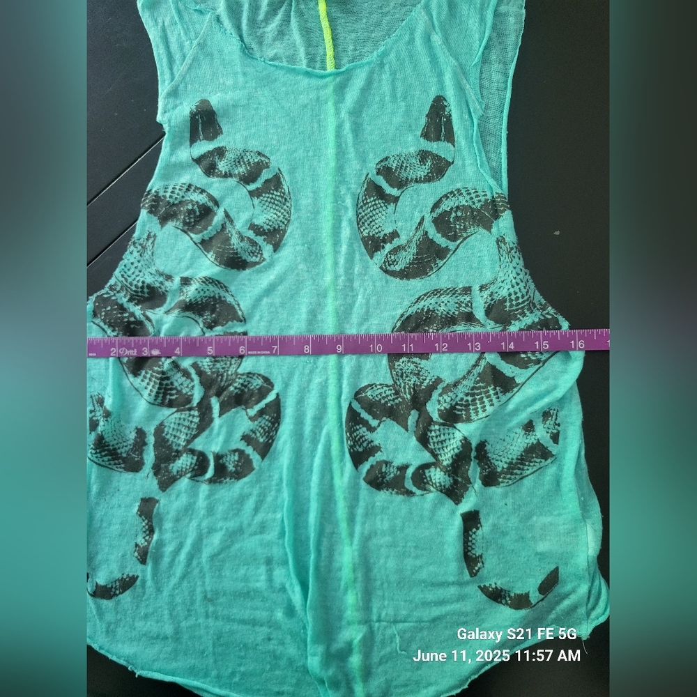 Tokyo Darling Teal Reptile Print Cover